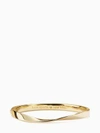 KATE SPADE DO THE TWIST HINGED BANGLE,098686643741