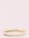 Kate Spade Heart Of Gold Engraved Idiom Bangle Bracelet