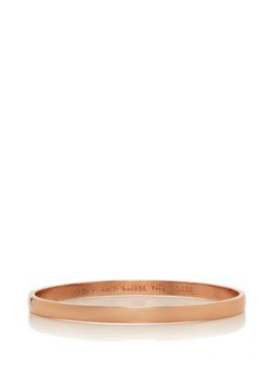 Kate Spade Stop And Smell The Roses Idiom Bangle In Pink Multi