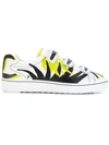 ASH TOUCH-STRAP PRINTED SNEAKERS,PHARELLFLAME12504734