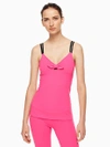 KATE SPADE LEAF BOW TANK,888634394128