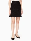 KATE SPADE SPARKLE TWEED SKIRT,716454269893