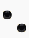 Kate Spade Small Square Studs In Jet