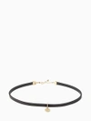 KATE SPADE ONE IN A MILLION INITIAL CHOKER,098686666474