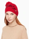 KATE SPADE ALL DOLLED UP BEANIE,888698831706