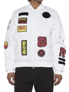 ADIDAS ORIGINALS BOMBER JACKET,BR7149 WHITE