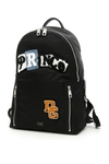 DOLCE & GABBANA NYLON BACKPACK WITH PRINCE PATCH,9640830