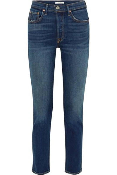 Grlfrnd Karolina High Waist Skinny Jeans In Mid Denim