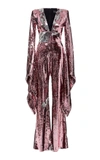 GRETA CONSTANTINE Sequin Embellished Jumpsuit,BOGDAN