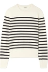 SAINT LAURENT Marino striped cashmere sweater