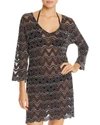 J VALDI ZIGZAG TUNIC SWIM COVER-UP,J11318