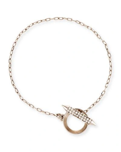 Cyn Mio Crystal Toggle Bracelet
