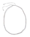 DAVID C.A. LIN BEADED LAVENDER CORD TOGGLE NECKLACE,PROD205590092