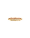 STEVIE WREN YELLOW SAPPHIRE BAND RING IN 14K ROSE GOLD,PROD210030068