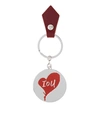 VIVIENNE WESTWOOD VIVIENNE WESTWOOD IOU KEY RING 321575 RED H 6CM X W 6CM,8052645498805