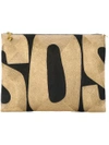 ANNE GRAND CLEMENT 'SOS' Clutch,SOSMEDIUM12435979