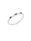 KC DESIGNS SAPPHIRE, DIAMOND AND 14K WHITE GOLD RING,0400096100084