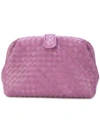 BOTTEGA VENETA TWILIGHT INTRECCIATO NAPPA TOP THE LAUREN 1980 CLUTCH,471351VCKI012458514