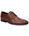 Calvin Klein Men's Carl Nappa Leather Oxfords Men's Shoes In Brown