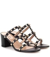 Valentino Saint Laurent White Leather Sl/61 Sneakers In Black