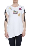DOLCE & GABBANA T-SHIRT WITH EMBELLISHED PATCH,9664250