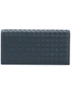 BOTTEGA VENETA INTRECCIATO WEAVE CONTINENTAL WALLET,356011V465111991927