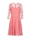 Ermanno Scervino Short Dresses In Pink