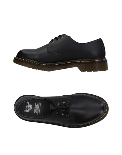 Dr. Martens Lace-up Shoes In Black