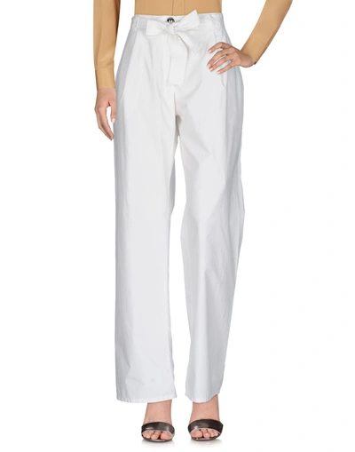 Pinko Casual Trousers In White