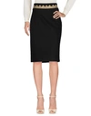 Class Roberto Cavalli 3/4 Length Skirts In Black