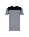 SÀPOPA SÀPOPA PANEL T-SHIRT MAN T-SHIRT GREY SIZE S COTTON,12021710QO 5