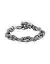 EMANUELE BICOCCHI EMANUELE BICOCCHI BRACELET SILVER SIZE S 925/1000 SILVER,50201359KI 4