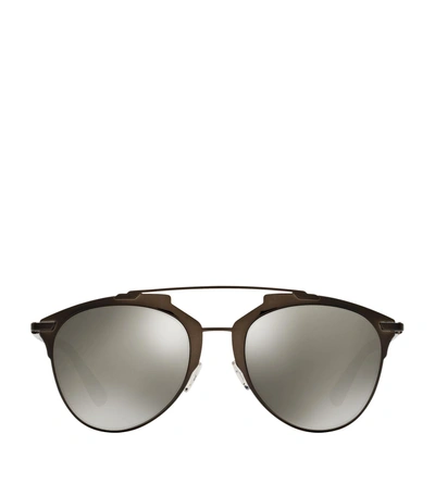 Dior Reflected Pilot Sunglasses In Black
