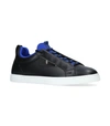 FENDI LEATHER CONTRAST TRIM trainers,P000000000005825593