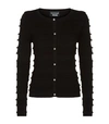 BOUTIQUE MOSCHINO Pearl ButtonCardigan,P000000000005825152