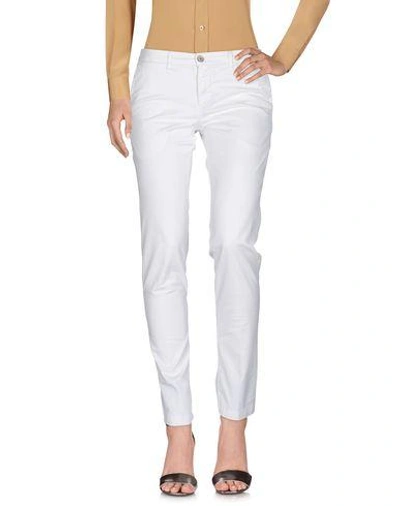 Manuel Ritz Casual Trousers In White