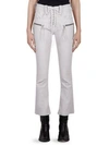 BEN TAVERNITI UNRAVEL PROJECT Leather Lace-Up Trousers