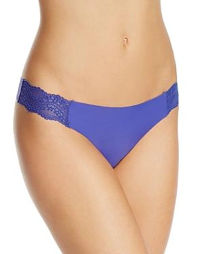 B.tempt'd By Wacoal B.bare Thong In Royal Blue