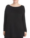 EILEEN FISHER BOAT NECK TOP,R7TTU-T4342X