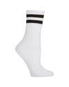 EMILIO CAVALLINI Varsity Stripe Ankle Socks,4588.5.3.801