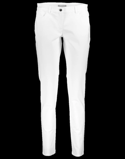 Michael Kors Mid-rise Straight-leg Jeans In Opticwht
