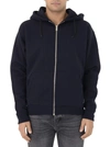 GOLDEN GOOSE NAVY PEYTON HOODIE,9681688