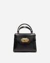 Dolce & Gabbana Welcome Small Lizard-effect Leather Tote In Multi