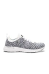 Apl Athletic Propulsion Labs Apl Techloom Breeze Sneakers In White & Cosmic Grey