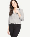 ANN TAYLOR PETITE CAMP SHIRT,445586