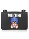 MOSCHINO SHOULDER BAG,A7543.8210 1555 BLACK