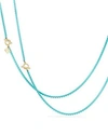 DAVID YURMAN DY BEL AIRE CHAIN NECKLACE WITH 14K GOLD ACCENTS,N13302 L4NVY41