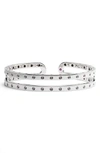 ROBERTO COIN DOUBLE SYMPHONY POIS MOI BANGLE,7771681AYBA0