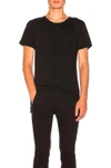 John Elliott T-shirt Mercer In Cotone In Black