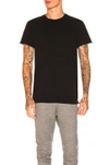 John Elliott Relaxed Crew Neck T-shirt In Black
